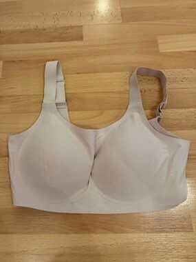 Seamless Molded Cup Wireless Bra - Light Nude unbranded